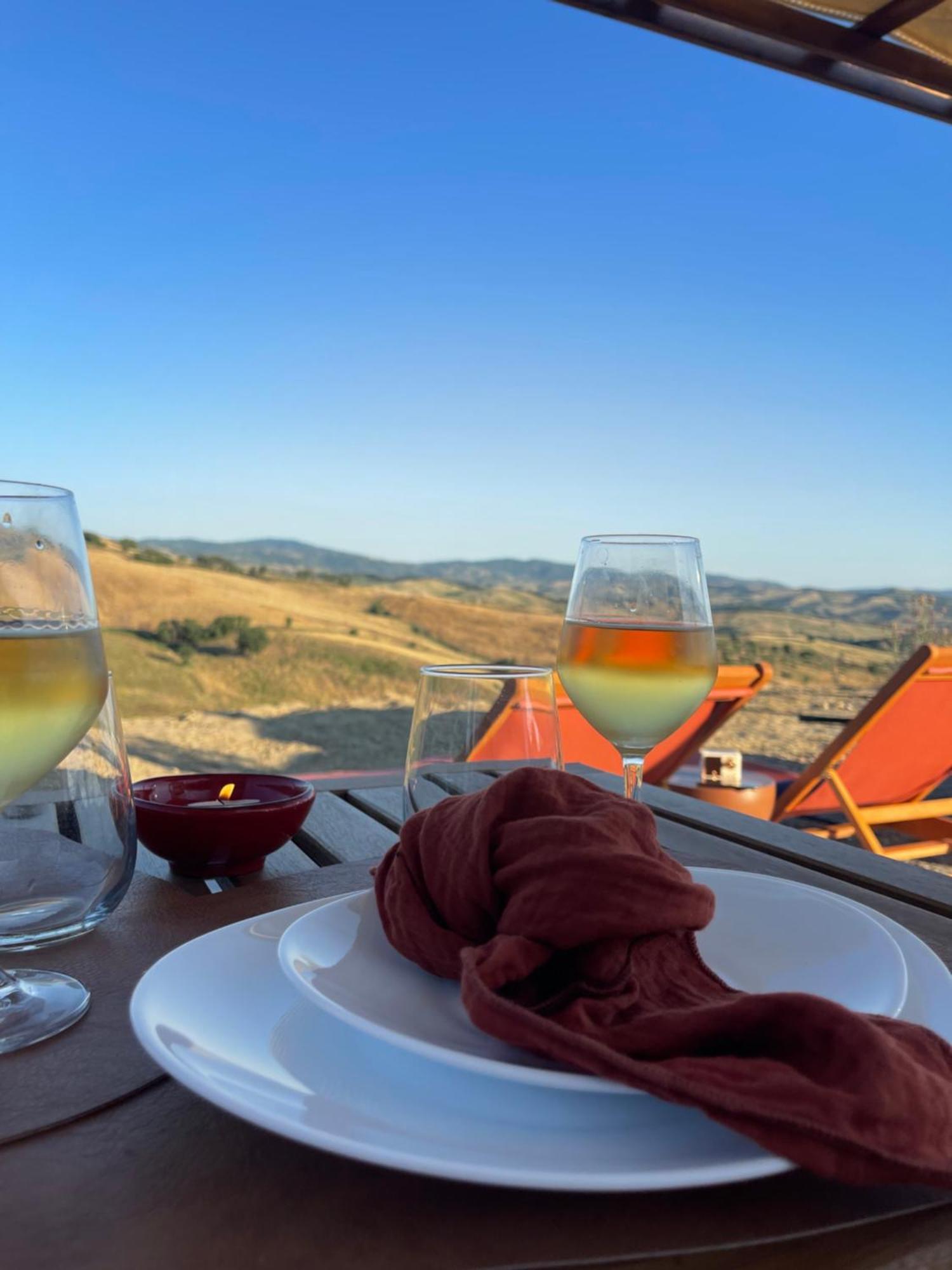 Glamping Le Dune Cinigiano Bagian luar foto