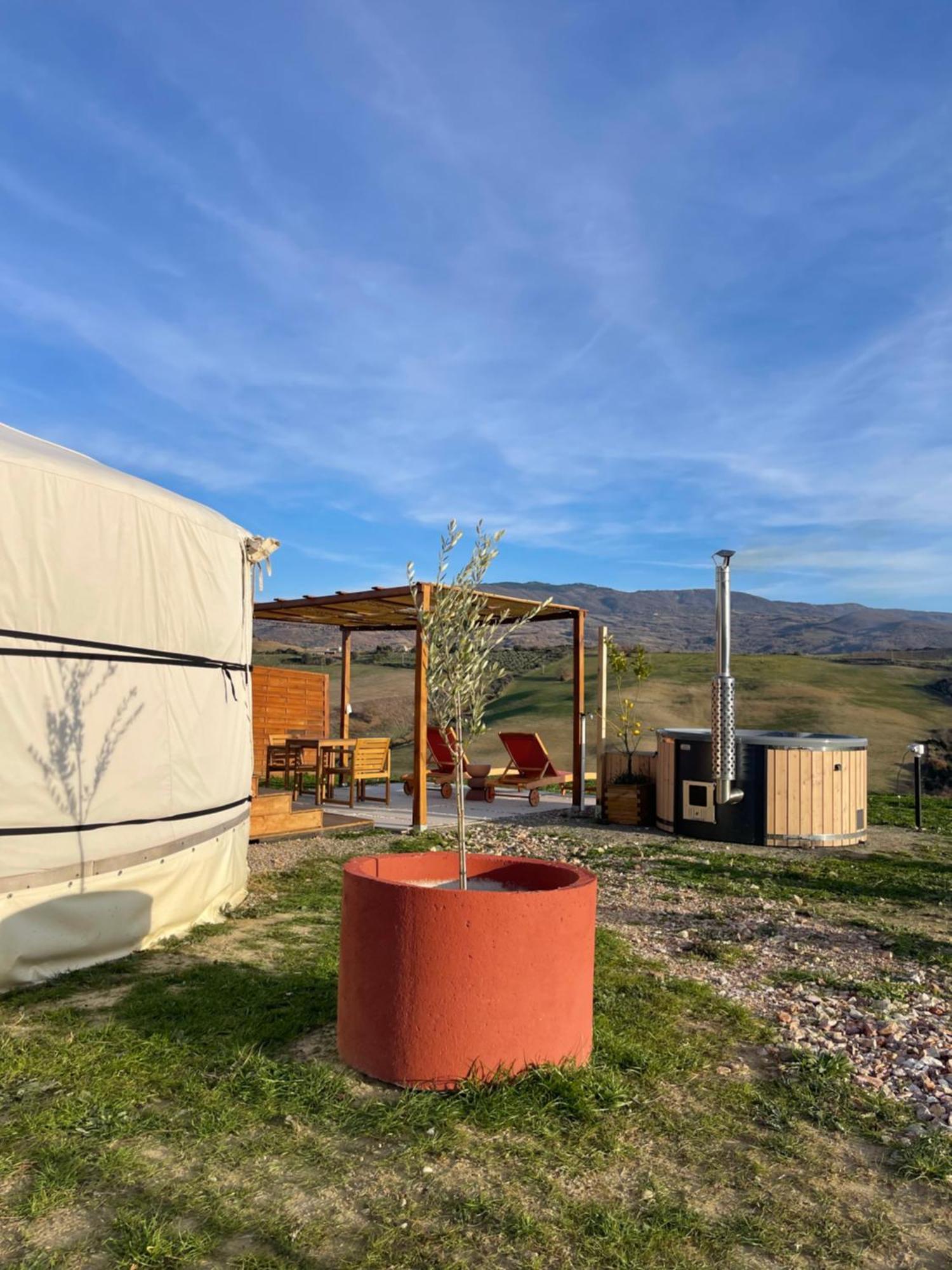 Glamping Le Dune Cinigiano Bagian luar foto